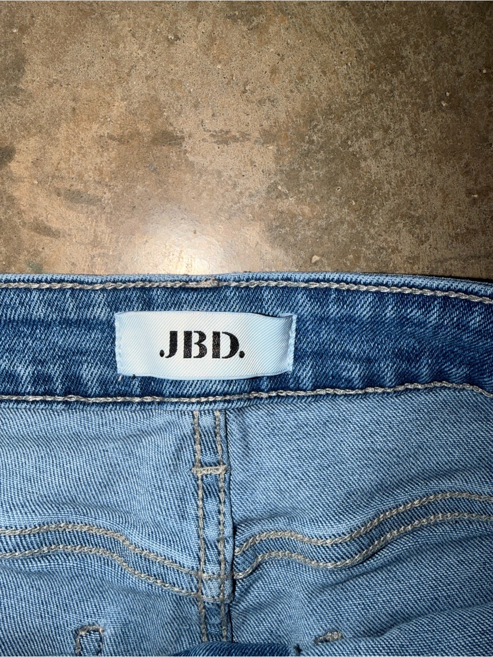 JBD Just Black Denim Eve High Rise Utility Wide Leg Jeans Size 28 - Picture 6 of 14